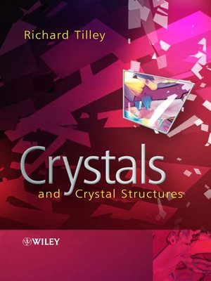 cover image of Crystals and Crystal Structures